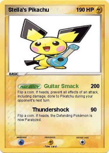 Pokemon Stella's Pikachu