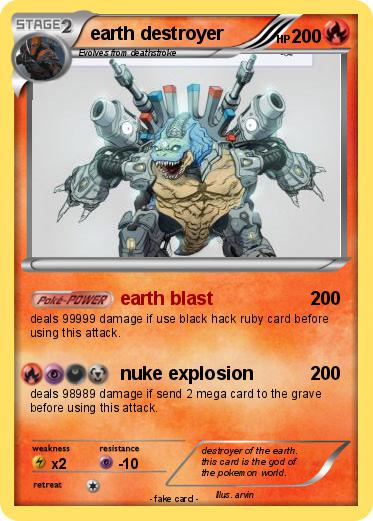Pokemon earth destroyer