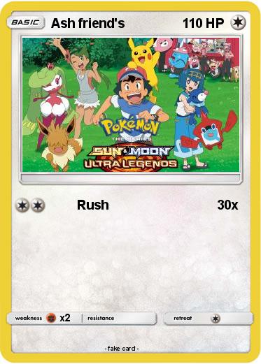 Pokemon Ash friend's