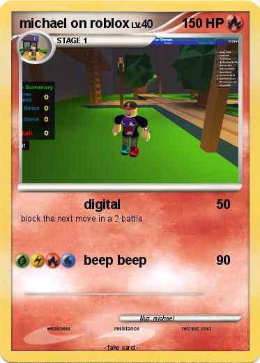 Pokemon michael on roblox