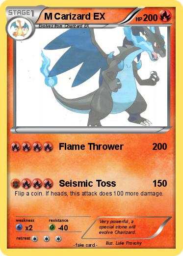 Pokemon M Carizard EX