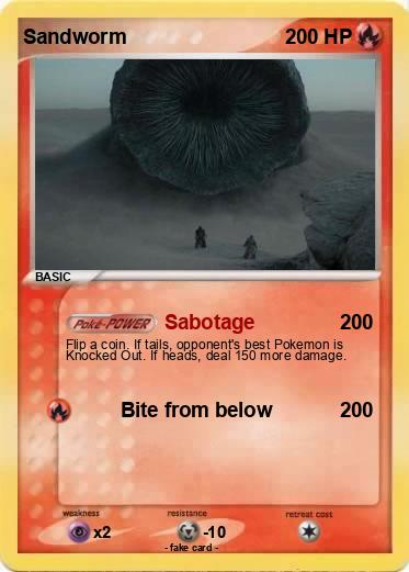 Pokemon Sandworm