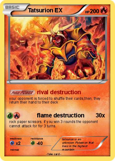 Pokemon Tatsurion EX