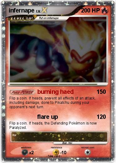 Pokemon infernape
