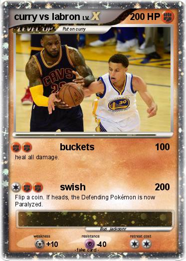 Pokemon curry vs labron