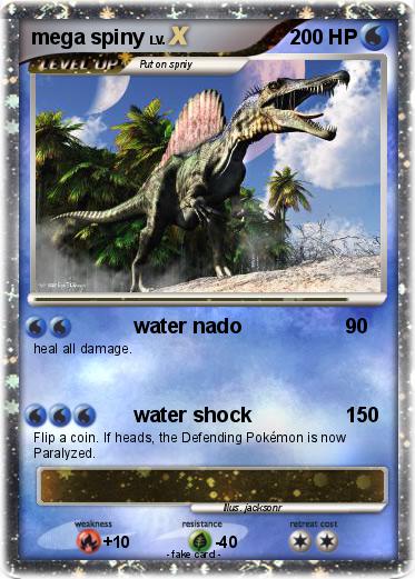 Pokemon mega spiny