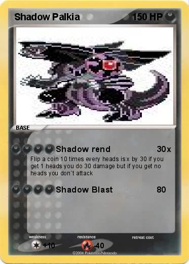 Pokemon Shadow Palkia
