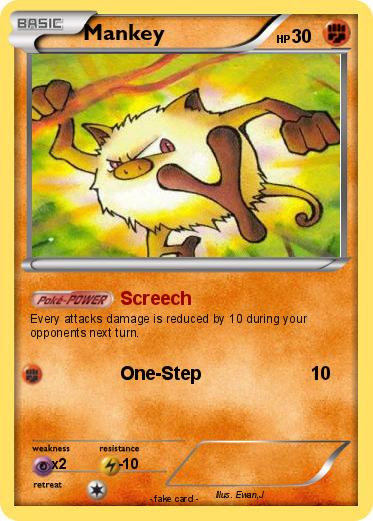 Pokemon Mankey