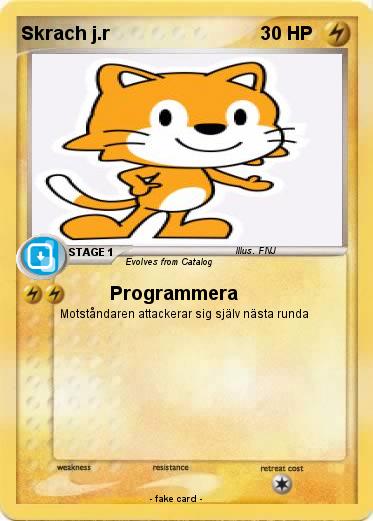 Pokemon Skrach j.r