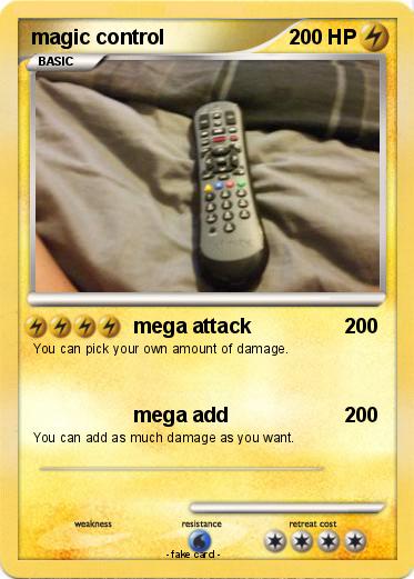 Pokemon magic control
