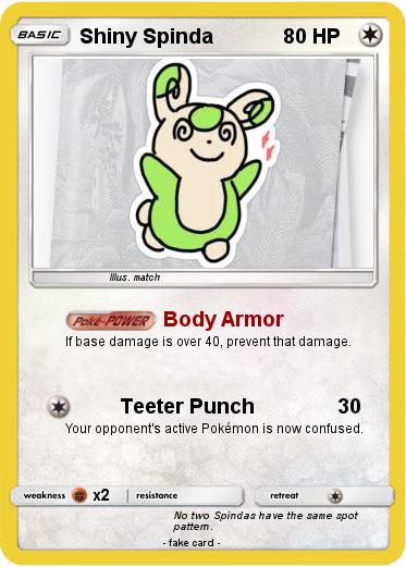 Pokemon Shiny Spinda