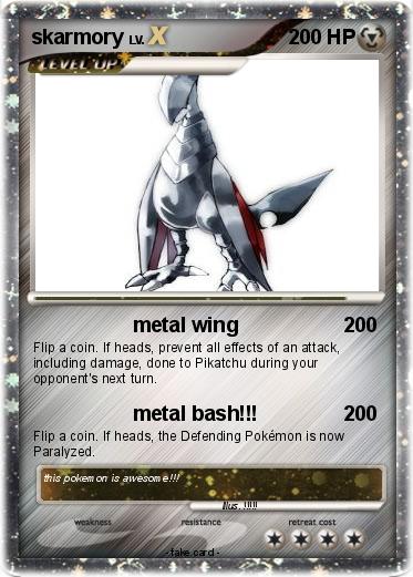 Pokemon skarmory