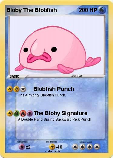 Pokemon Bloby The Blobfish