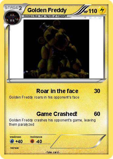 Pokemon Golden Freddy