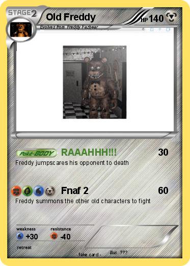 Pokemon Old Freddy
