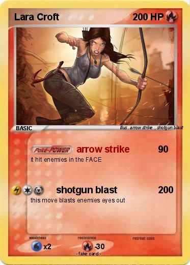 Pokemon Lara Croft