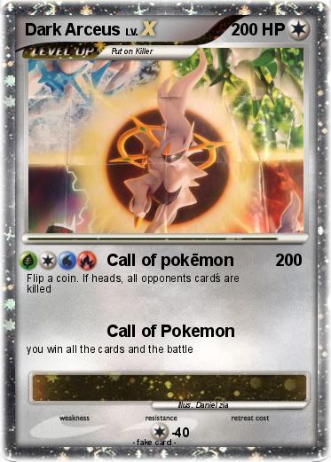 Pokemon Dark Arceus