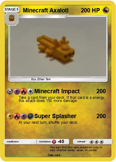 Pokemon Minecraft Axalotl