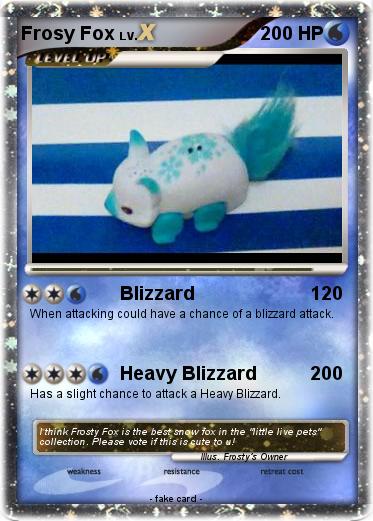 Pokemon Frosy Fox