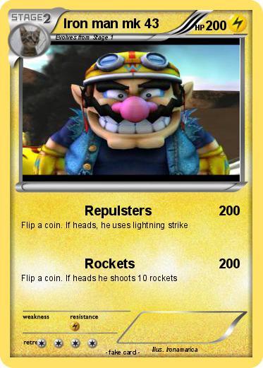 Pokemon Iron man mk 43