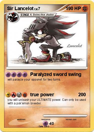 Pokemon Sir Lancelot