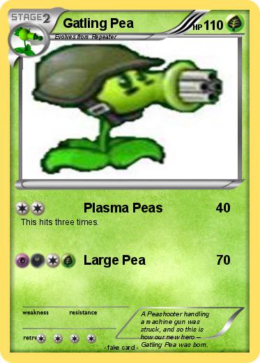 Pokemon Gatling Pea