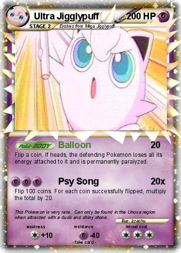 Pokemon Ultra Jigglypuff