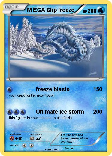 Pokemon M EGA Slip freeze