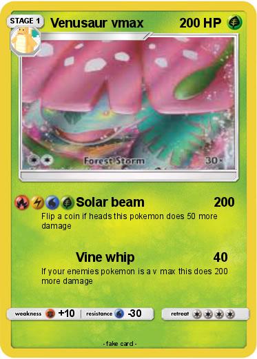 Pokemon Venusaur vmax