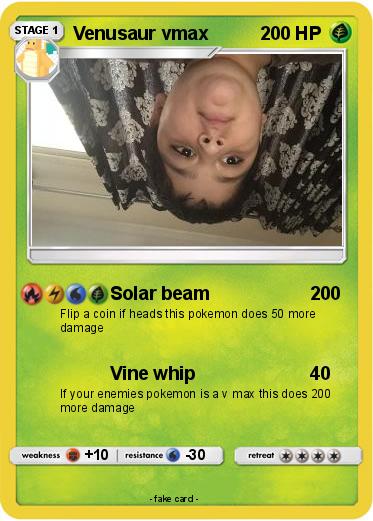 Pokemon Venusaur vmax