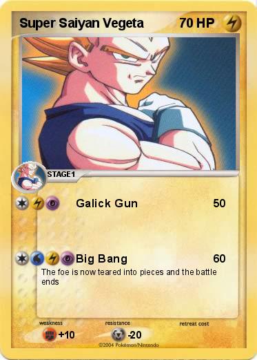 Pokemon Super Saiyan Vegeta