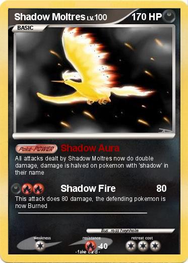 Pokemon Shadow Moltres