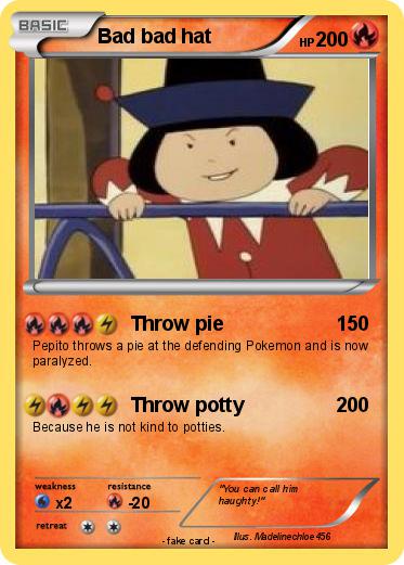 Pokemon Bad bad hat