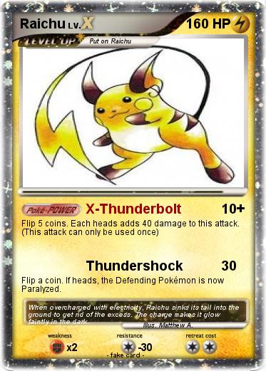 Pokemon Raichu