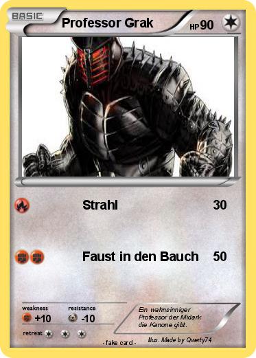 Pokemon Professor Grak