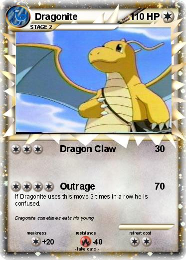 Pokemon Dragonite