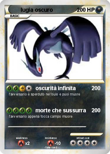 Pokemon lugia oscuro