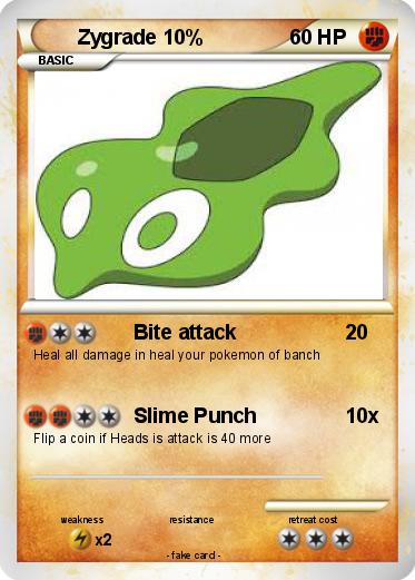 Pokemon Zygrade 10%