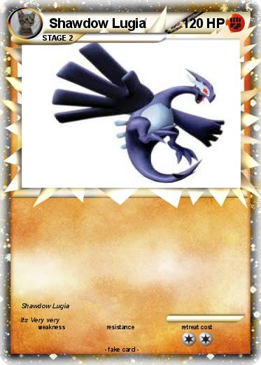 Pokemon Shawdow Lugia