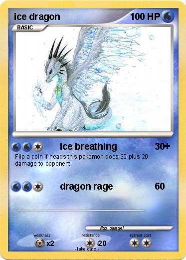 Pokemon ice dragon