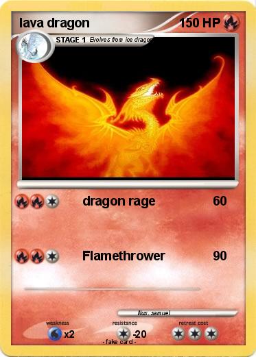 Pokemon lava dragon
