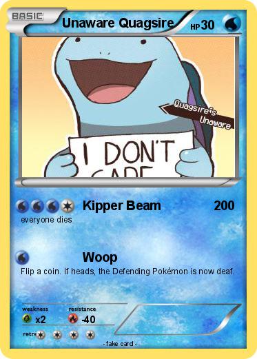 Pokemon Unaware Quagsire