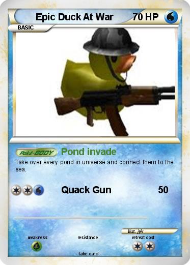 Pokemon Epic Duck At War