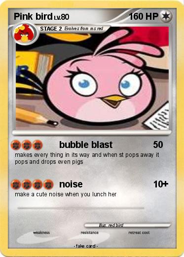 Pokemon Pink bird