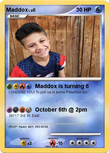Pokemon Maddox