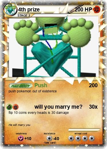 Pokemon 4th prize