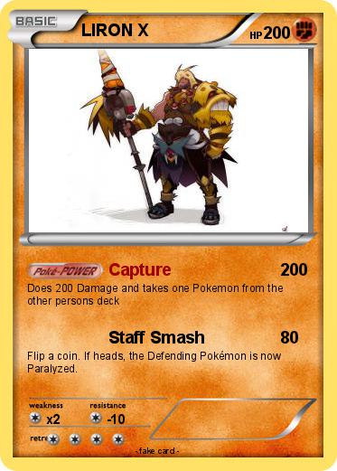 Pokemon LIRON X