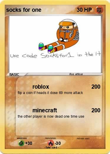 Pokemon socks for one