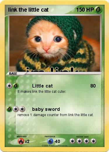 Pokemon link the little cat