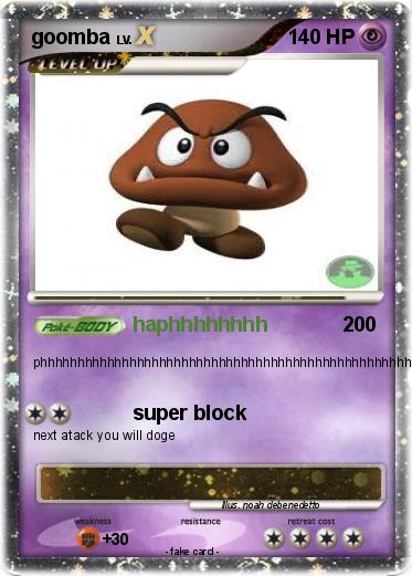 Pokemon goomba